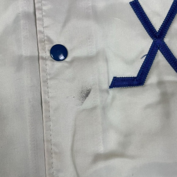 Vintage Duluth Hockey Satin Jacket Minnesota Button Up Varsity Coat - Picture 3 of 12